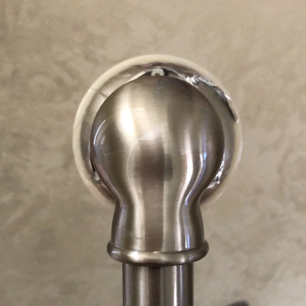 New Moen designer handgrip. Banbury brushed nickel. 9” length x  0.875” around.